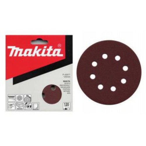 Brusný papír Makita P-43599 125mm K240, 10ks