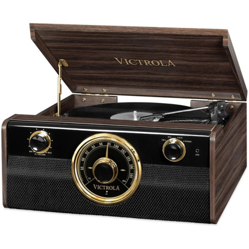 Victrola VTA-240B Gramofon hnědý