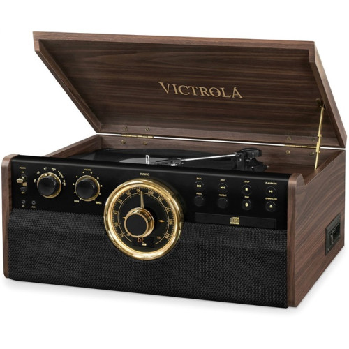 Victrola VTA-270B Gramofon hnědý