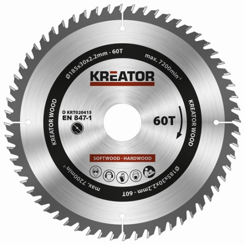 Kreator 63605076 Pilový kotouč KRT020415