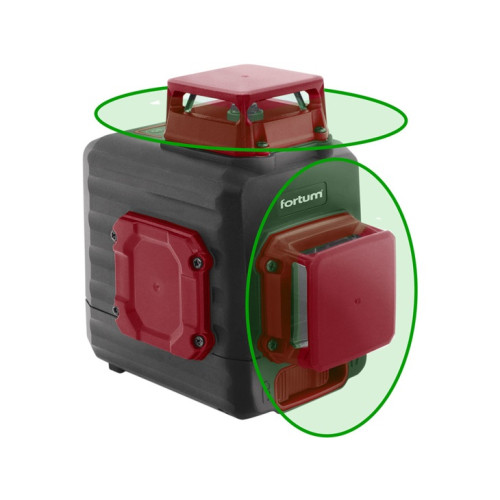 Fortum (4780214) laser zelený 2D liniový
