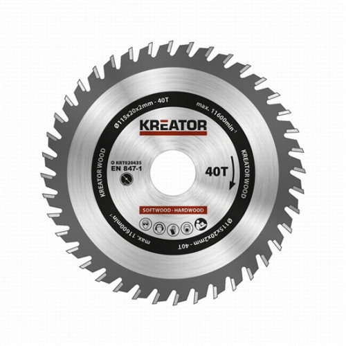 Pilový kotouč na dřevo 115mm, 40T