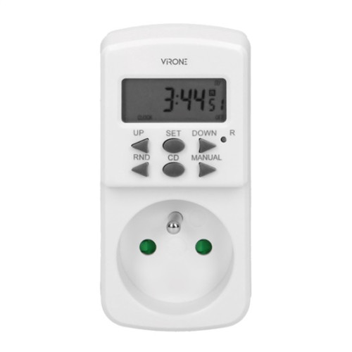 Virone zásuvka s elektr.časovačem mini