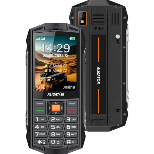 Aligator R45 eXtremo Black Orange