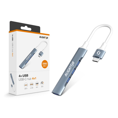 Aligator Hub USB-C / 4x USB AHUB002
