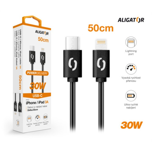 ALI DK 65W, USB-C/Light, 0,5m,3A DATKP57