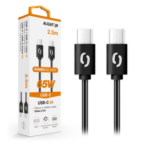 ALI DK 65W, USB-C/USB-C, 2,5m,3A DATKP58