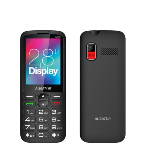 Aligator A930 GPS Senior Black