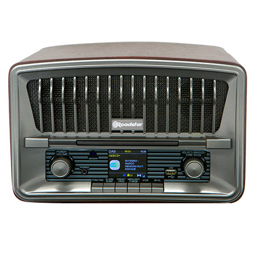 Roadstar HRA-270CD+BT Vintage rádio DAB+