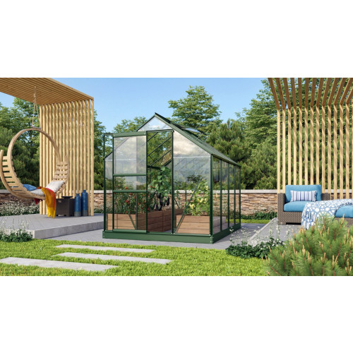 skleník VITAVIA VENUS 5000 čiré sklo 3 mm zelený LG1032