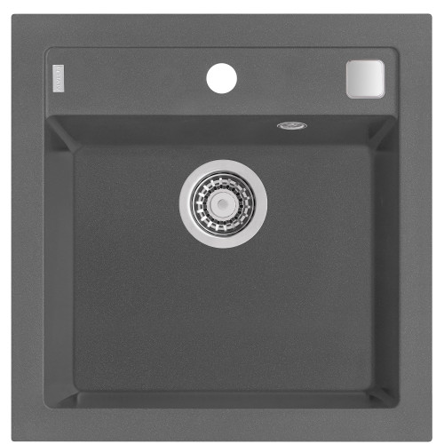FORMIC 20/04 STEEL- (520x510mm) + pop-up sifon F