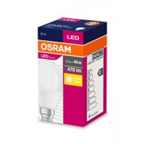 Osram LED VALUE CL P FR 40 5,7W/827 E14