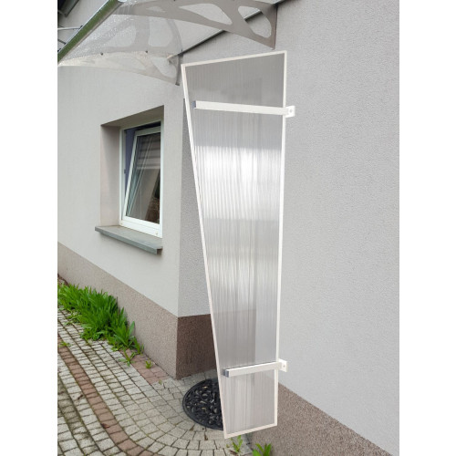 boční stěna LANITPLAST UNI bílá / PC LG1494