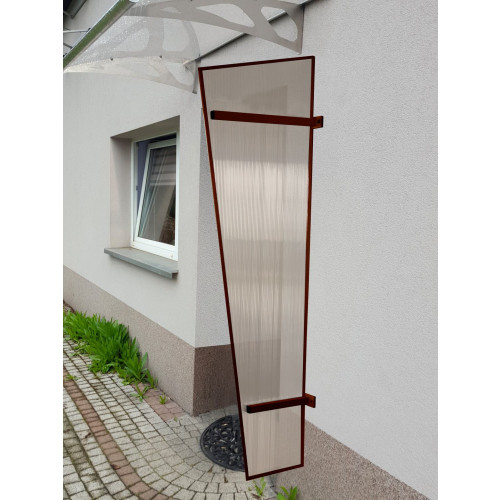 boční stěna LANITPLAST UNI hnědá / PC LG1495