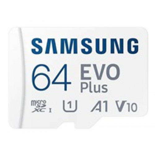 Samsung micro SDXC karta 64GB EVO Plus + SD adaptér