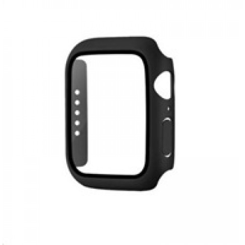 COTEetCI polykarbonátové pouzdro s ochranou displeje pro Apple Watch 41 mm černá
