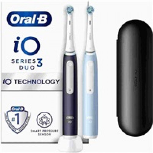 Oral-B iO Series 3 Duo Black/Blue Zubní kartáček