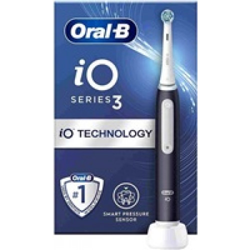 Oral-B iO3 Matt Black Zubní kartáček