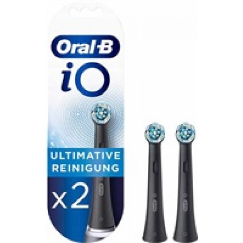 Oral-B iO Ultimate Clean náhradní hlavice, 2 kusy, černá