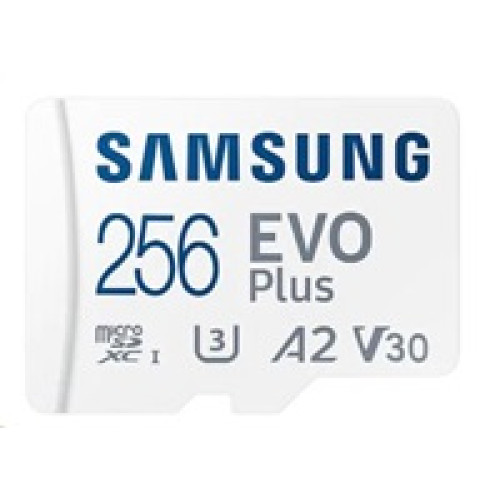 Samsung micro SDXC karta 256GB EVO Plus + SD adaptér