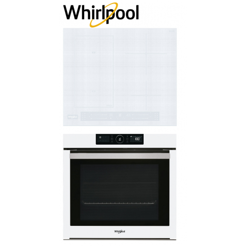 Set WHIRLPOOL AKZ9 6230 WH + WL S5360 BF/W + Záruka 5 let na MOTOR VENTRILÁTORU trouby