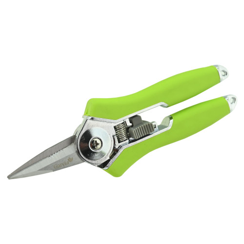 Garvia Nůžky zahradní úzké s vroubky 160mm bypass