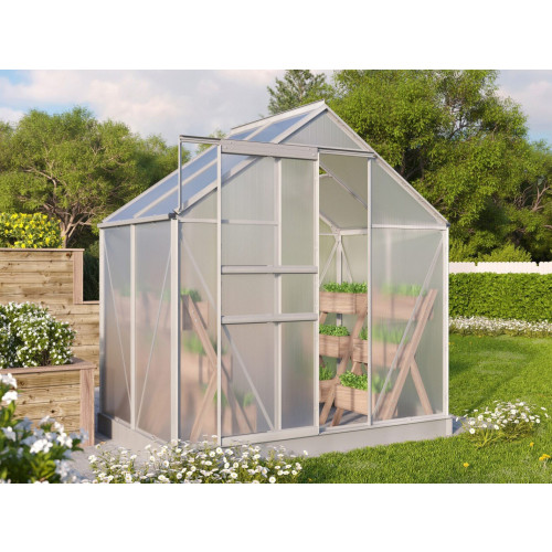 skleník VITAVIA TARGET 2500 PC 4 mm stříbrný LG2187
