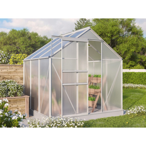 skleník VITAVIA TARGET 3800 PC 4 mm stříbrný LG2188