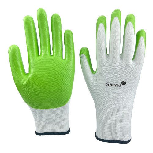 Garvia Rukavice zahradní vel. 9 NITRILE green
