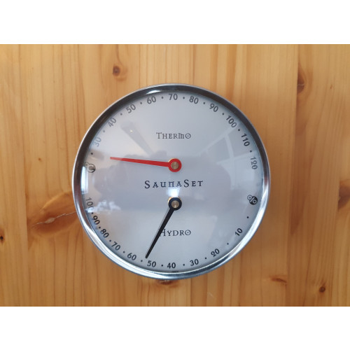 saunový teploměr / vlhkoměr LANITPLAST 10 cm LG2518