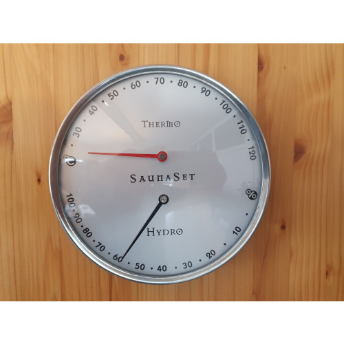 saunový teploměr / vlhkoměr LANITPLAST 16 cm LG2519