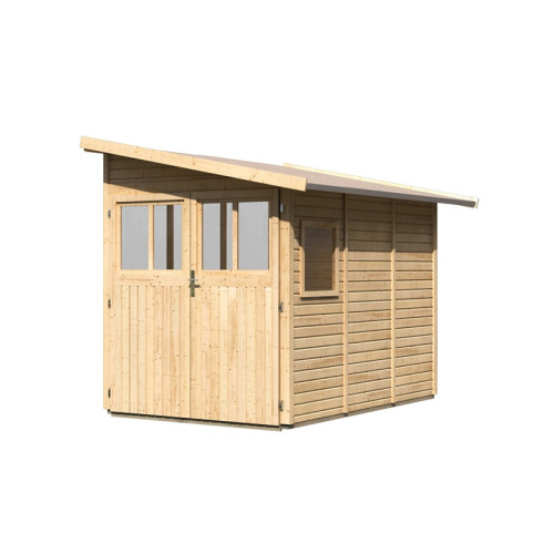 dřevěný domek KARIBU WANDLITZ 3 (55256) natur LG2729