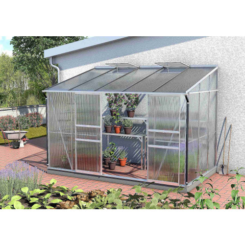 skleník VITAVIA IDA 6500 PC 4 mm stříbrný LG299
