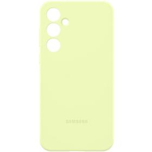 Silicon case for Galaxy A55 lime SAMSUNG