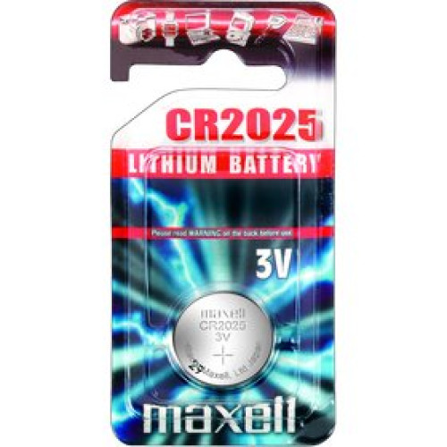 CR 2025 LITH. MINCOVÁ BAT. 3V MAXELL