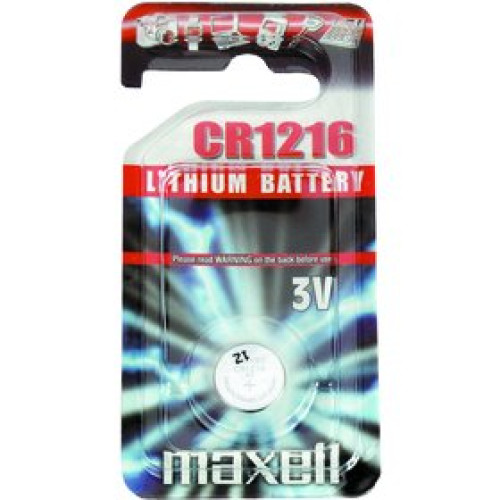 CR 1216 LITH. MINCOVÁ BAT. 3V MAXELL