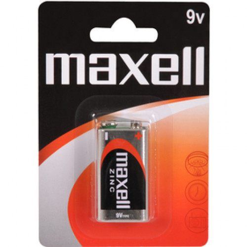 6F22 1BP Zinc 1x 9V MAXELL