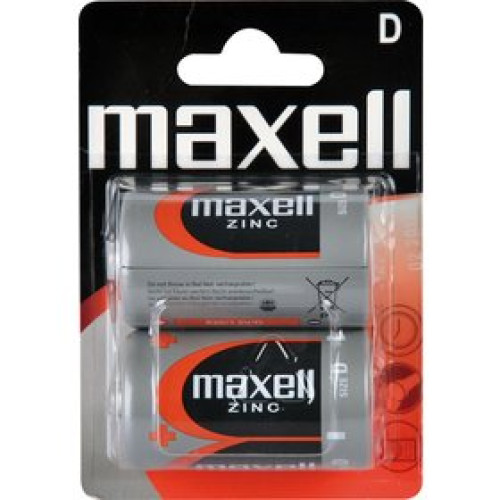 R20 2BP Zinc 2x D MAXELL