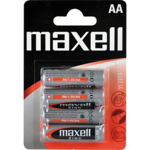 R6 4BP Zinc 4x AA MAXELL