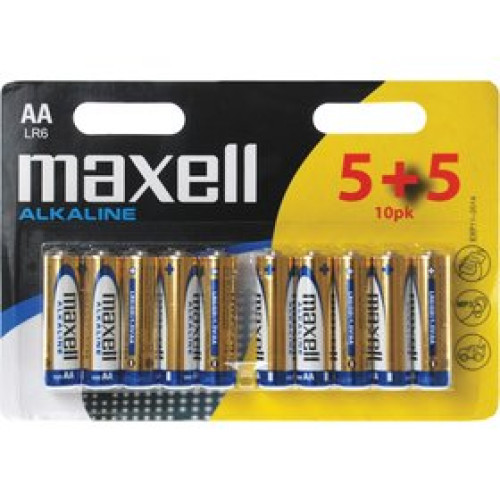 LR6 10BP ALK 10x AA (R6) MAXELL