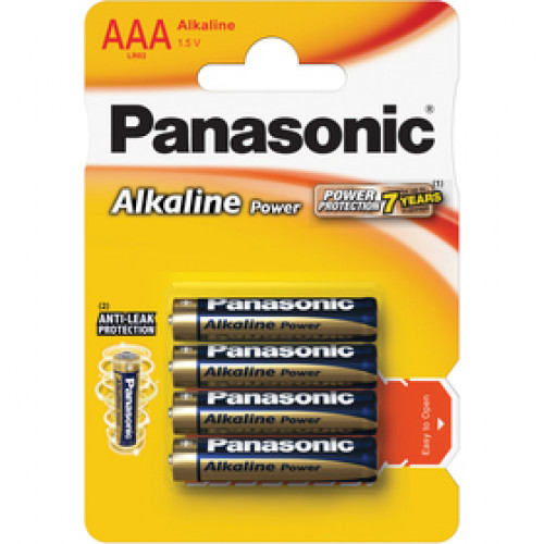 PANASONIC LR03 4BP AAA Alk Power alk 