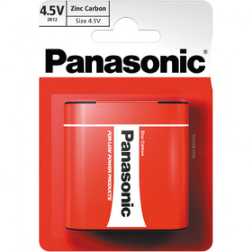 PANASONIC 3R12 1BP 4,5V Red zn 