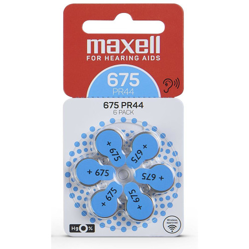 MAXELL AZ675/PR44 ZINK AIR 6PK