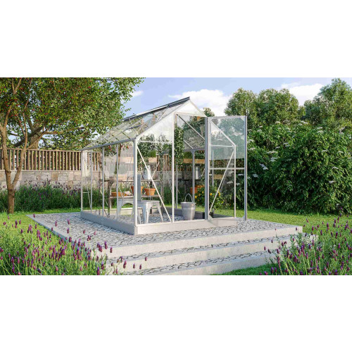 skleník VITAVIA TRITON 5000 čiré sklo 3 mm stříbrný LG3673