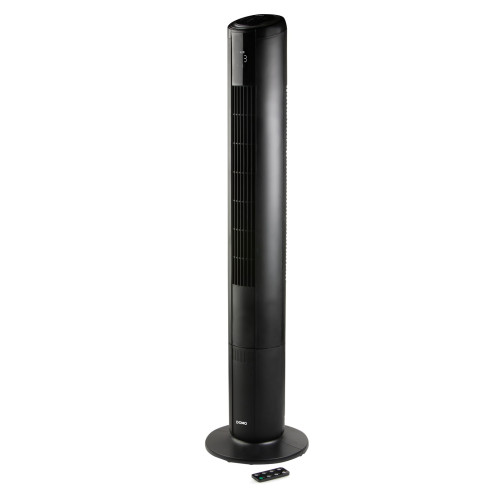 Sloupový ventilátor s ovládáním a podsvícením - DOMO DO8153, 106 cm, 50 W, abientní světlo