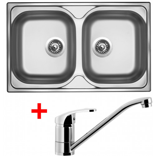 Sinks CLASSIC 800 DUO V+PRONTO (záruka 5 let)