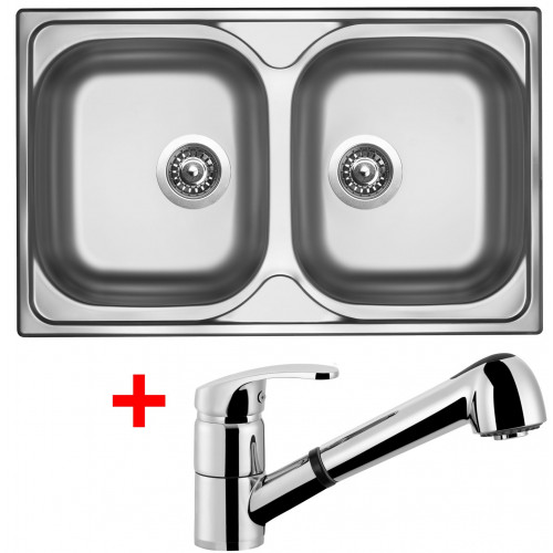 Sinks CLASSIC 800 DUO V+LEGENDA S (záruka 5 let)
