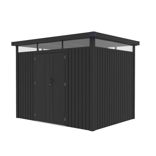 plechový domek LANITPLAST MARBURG 108 ANTRACIT LG4018