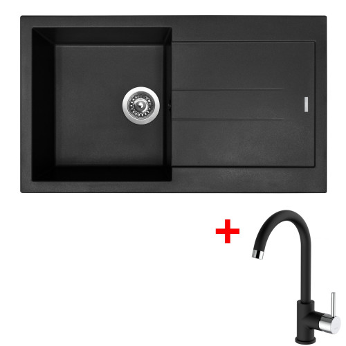 Sinks AMANDA 860 Nanoblack+MIX 35 Nanoblack