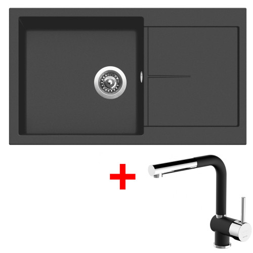 Sinks INFINITY 860 Nanoblack+MIX 3 P Nanoblack